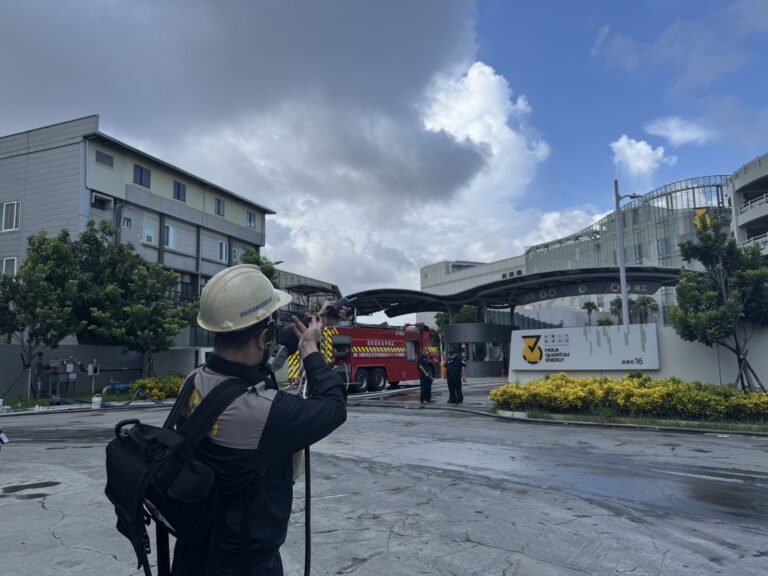 圖2_環保局持續於火警周邊進行空氣品質監測。