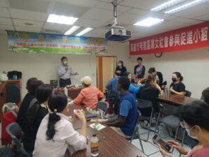 圖1-苓雅戶政事務所主任歐劍君致詞照