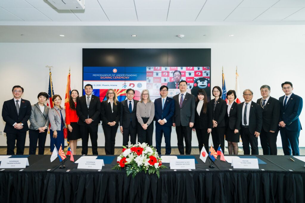 圖說1：高雄市長陳其邁訪美三大突破，確立台美日半導體戰略三角、促矽光子產學合作、輸出城市主權AI經驗。