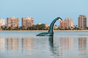 圖說6-日本DINO-A透過精密機械與讓恐龍以逼真姿今年除了衛武營湖與駁二也有設