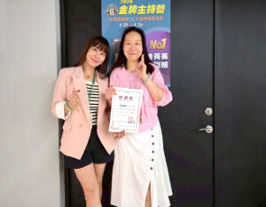 金牌主持營_素蘭與文藻傳藝系講師張德娟