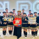響應81原住民族日力挺台鋼雄鷹 高雄澄清湖棒球場原民代表共開球