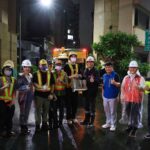 陳其邁市長夜間視察本和里滯洪池  肯定全市滯洪池多次滯洪功效